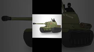 When a new tank meets a new tank. #animation #tanks #ww2 #history