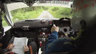 Argyll rally 2022 Alister MacArthur \u0026 Chris Robertson Talbot sunbeam SS7 Loch Fyne