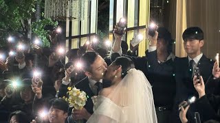 여동생 결혼식 하객 브이로그🩵 (feat.축하해!) | wedding vlog | congratulation