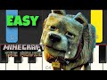 Jack Black - Ode to Dennis - A Minecraft Movie - EASY PIANO TUTORIAL