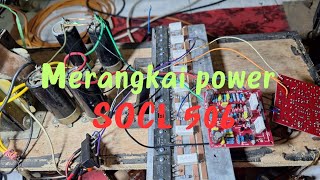 Mudah Merakit Power Dengan Driver SOCL 506_Sekaligus Pengecekan DCO #serviselektronik #socl506