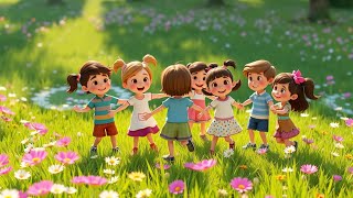 Ring Around the Roses | Classic Nursery Rhyme for Kids | Fun Sing-Along Song