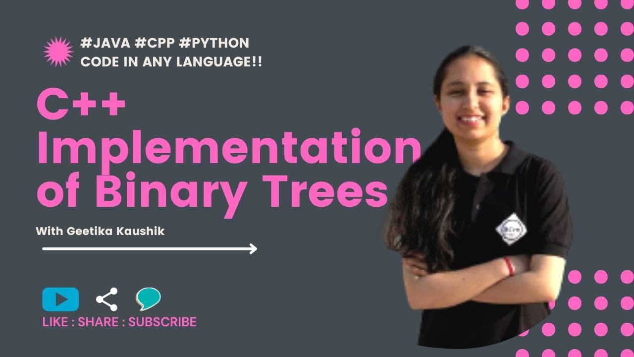 Implementing Binary Trees In C Youtube