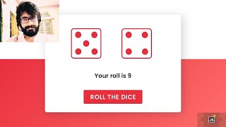 29. Dice Roller Using HTML, CSS & JAVASCRIPT.