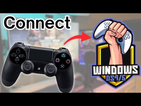 Connect PS4 controller to PC using DS4Windows
