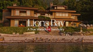 A True Waterfront Sanctuary | Inside a Stunning Lions Bay Oceanfront Home