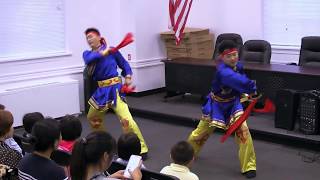 NYCCC Celebrates Moon Festival 2018 @ Brooklyn Sunset Park Library - Mongolian Chopsticks Dance