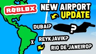 NEW AIRPORT UPDATE in Cabin Crew Simulator (Roblox)