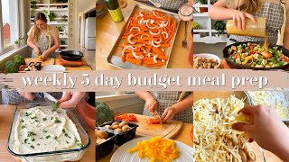 5 Day Family Meal Prep! Simply Easy Recipes for the Week Ahead