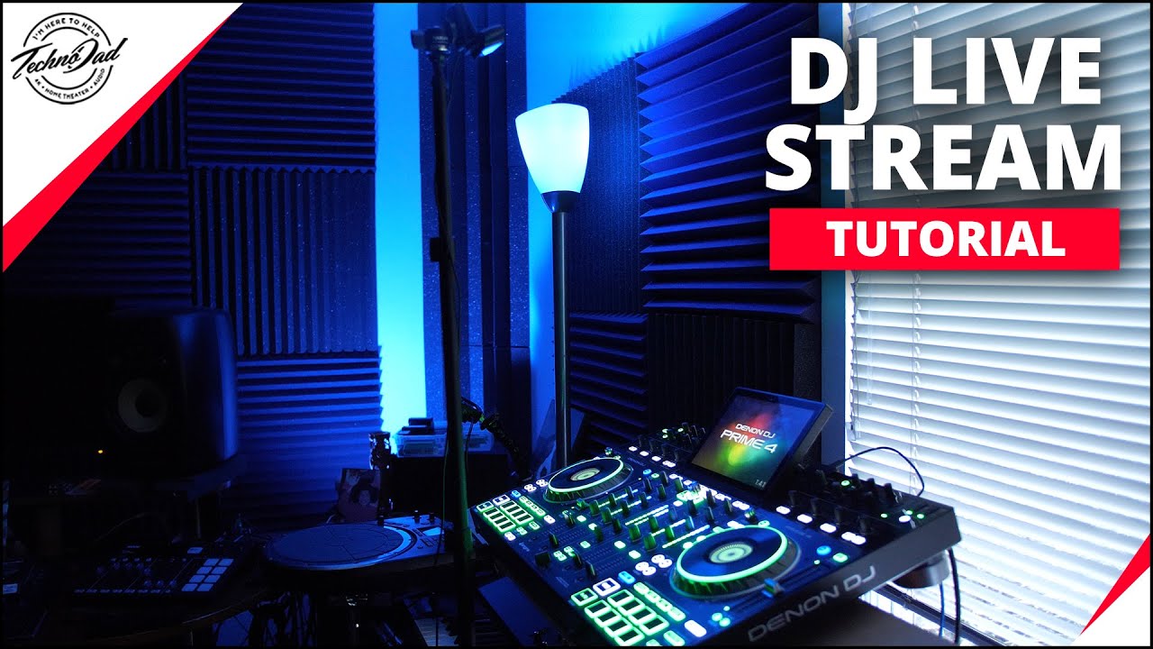 DJ Stream Tips & Tutorial | Live Streaming Setup | Audio Video OBS ...