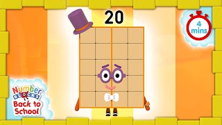 All the Best Twenty Moments | Level 3 | Numberblocks