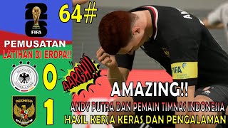 GILAK !! GERMANY VS INDONESIA LEG 1 - LAGA UJI COBA TIM LANGGANAN PIALA DUNIA EPS 64# SERUU BANGET!!