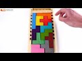 blocks with no numbers wooden tetris meets pentomino puzzle game fun relaxing mode