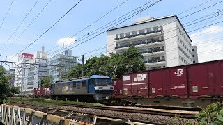 JR貨物・EF210形暗いうちの藤沢駅近く他（Japan Freight Railway）