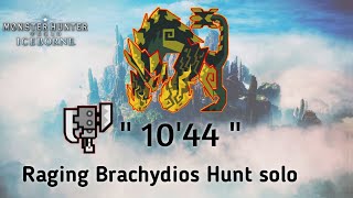 Daily hunt until monster hunter wilds release Raging Brachydios: switch axe ( MHW Iceborn)