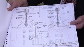 Maszt telefonii komórkowej na przedszkolu w Jaworznie 28.03.2019