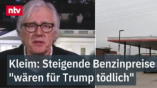 Kleim: Steigende Benzinpreise \