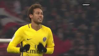 LOSC - PSG (2018) : Le coup-franc imparable de Neymar Jr ! - 03/02/18 -