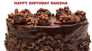 Raksha - Cakes  - Happy Birthday RAKSHA