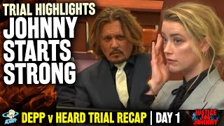 EXPOSED! BULLY Amber Heard BITTER of Johnny Depp's Success! Calls Him FAT & OLD | Trial Day 1 Recap