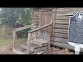 antique 1850 log cabin one of the oldest buildings remaining in texas historic downtown crockett