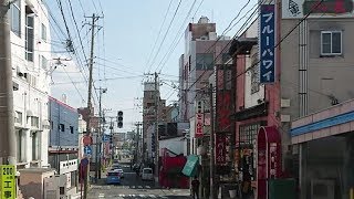 車載動画　青森県弘前市鍛冶町　新鍛冶町　土手町周辺　歓楽街