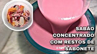 🔴TEM RESTO DE SABONETE??FAÇA ESTE SABÃO PERFUMADO CONCENTRADO SEM SODA Á FRIO ECONÔMICO 😱