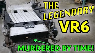 I FINALLY TEARDOWN A VR6! Volkswagen's CRAZY Engine Idea From The 90's Was A HUGE SUCCESS!
