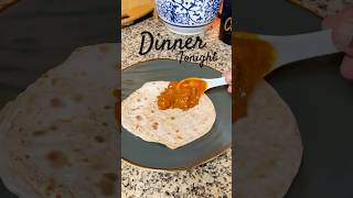 Dinner Tonight : Chapathi and Prawns curry #dinner #easy #easyrecipe #paratha #roti #cooking #food