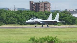 昨日に続き、新田原基地のF- 15DJ#072がIRAN機を引き取りそしてF -15DJ#060を持ち帰りました。小牧基地