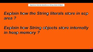 String Literal Vs String Object in Java #interview #interviewquestions #heap #jvm #stringpull #java