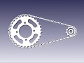 Bicycle Chain and sprocket animation using adobe after effects