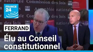 Richard Ferrand nommé au Conseil constitutionnel, une approbation fragile • FRANCE 24