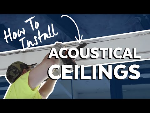 Fast & Easy Acoustical Ceiling Installation by Armstrong Fast & Easy Acoustical Ceiling Installation by Armstrong
