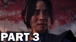 GHOST OF TSUSHIMA DIRECTOR'S CUT Walkthrough Gameplay Part - 3 LADY MASKO (PS5) (NO COMMENTARY)