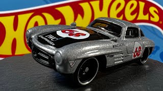 HOTWHEELS MERCEDES -BENZ 300SL IWC Racing  ホットウィール メルセデスベンツ 300SL IWCレーシング ミニカー