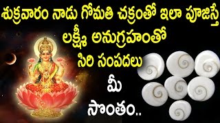 How Gomati Chakra could bring prosperity | గోమతి చక్రంతో లక్ష్మీ అనుగ్రహం పొందండి | Remix King