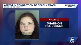 Woman arrested in connection with crash that killed Greenwood police officer