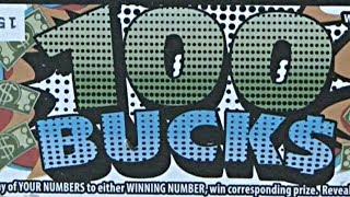 Wisconsin lottery 100 Bucks $2.00 scratch off. Top prize 5,000!