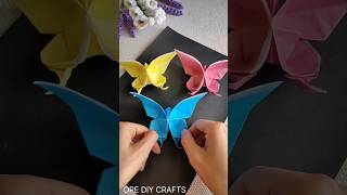 Easy Origami Butterfly Tutorial - DIY @ore-diycrafts