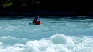 BWCC Canoe Palliser Rapid Kootenay River BC