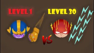 Superhero.io - Level 30/30 Max All Evolutions Unlocked (All Skins + New Update)