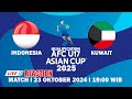 LIVE🔴| INDONESIA vs KUWAIT - AFC U-17 Asian Cup qualification  - Reaction Score