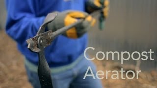 How to Use a Compost Aerator : Garden Tool Guides