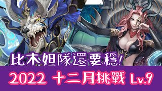 2022 十二月挑戰任務 Lv.9【凱撒隊字幕劇本】神魔之塔 x 月月挑戰之師走月