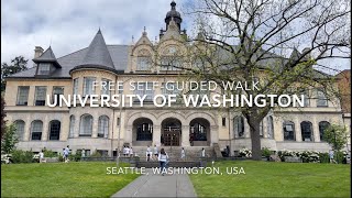 Self-Guided Walk, Seattle: University of Washington Campus, 164yo Institution, 🇺🇸 (May'25)