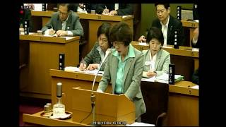 枚方市議会　平成30年9月定例月議会　大森由紀子議員