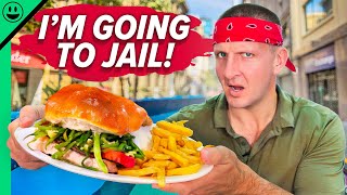 ILLEGAL Street Food in South America!!