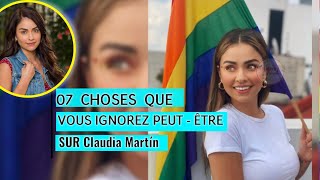 7 CHOSES QUE VOUS IGNOREZ PEUT-ÊTRE SUR CLAUDIA MARTÍN ( Mariana dans Les Riches Pleurent Aussi)