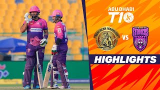 Northern Warriors vs New York Strikers | Abu Dhabi T10 | Match 9 | Highlights | JioCinema